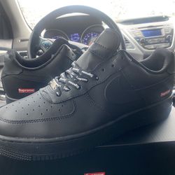 SUPREME AIR FORCE 1 BLACK🎁