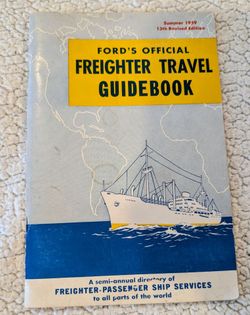 Ford's Official Freighter Travel Guidebook 1959