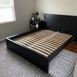 IKEA Queen Bed  Frame - Black
