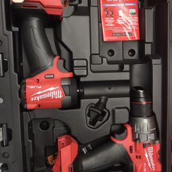 Milwaukee Drill And Impact (tool Only 