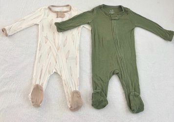 2 piece-cloud island footed onesies