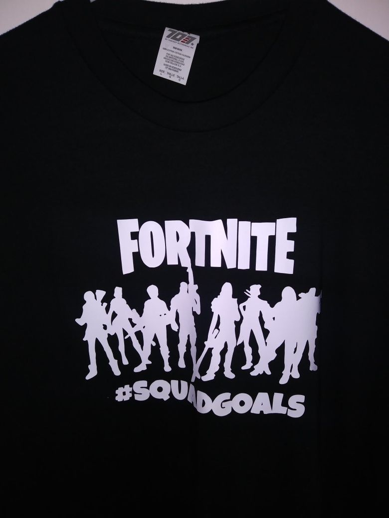 FORTNITE T-SHIRT SQUAD GOALS MENS LARGE FORTNITE GAME SHIRT