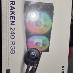 NZXT Kraken 240 RGB 240mm AIO liquid CPU cooler