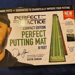 Brand New Perfect Putting Mat With Ball Return System