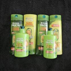 Garnier Fructis Sleek And Shine Bundle
