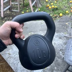 10 lb kettle bell