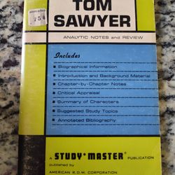 Tom Sawyer Study Master 1965 edition