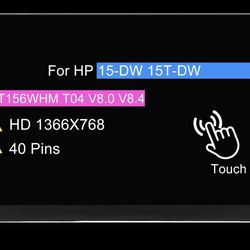 15.6" Touch Screen Replacement for HP 15-DW And For HP 15Z / 15‑EF Series / M40934‑001