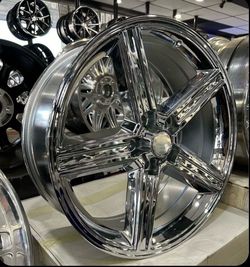 22” Chevy IROC Chrome Replica Wheels Brand New in Box 22x9” Rims Size Chrome Finish - Set of 4
