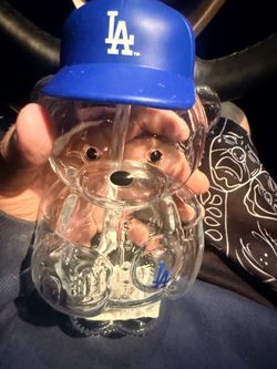 Dodgers MLB  authentic souvenir glass tumbler