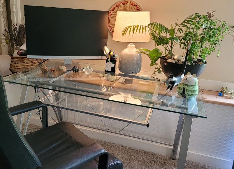 Glass Desk