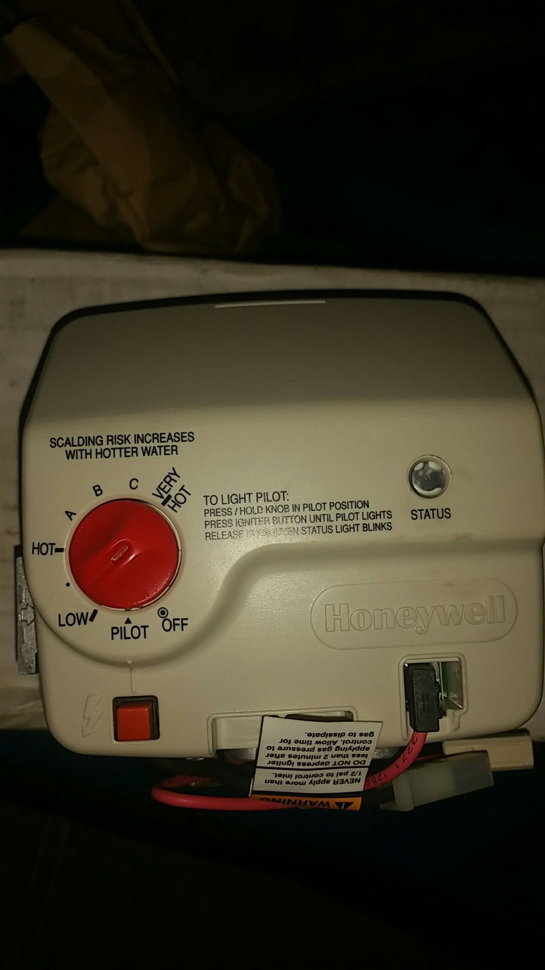 Bradford white wv8860q1000 NAT gas only valve for Sale in Los Angeles, CA -  OfferUp