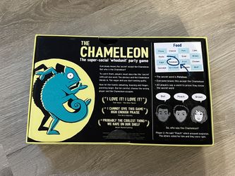 The Chameleon Award-Winning Board Game for Families & Friends