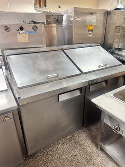 Commercial 60” Mega Top Refrigerated Sandwich Prep Table 