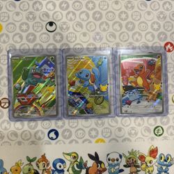 Pokemon First Partner Illustration Collection Gen 1 Art Rare 
