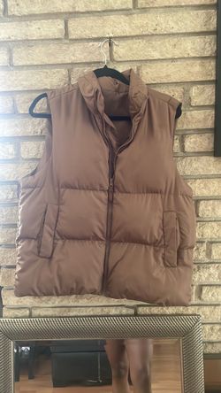 Brown Puffer Vest
