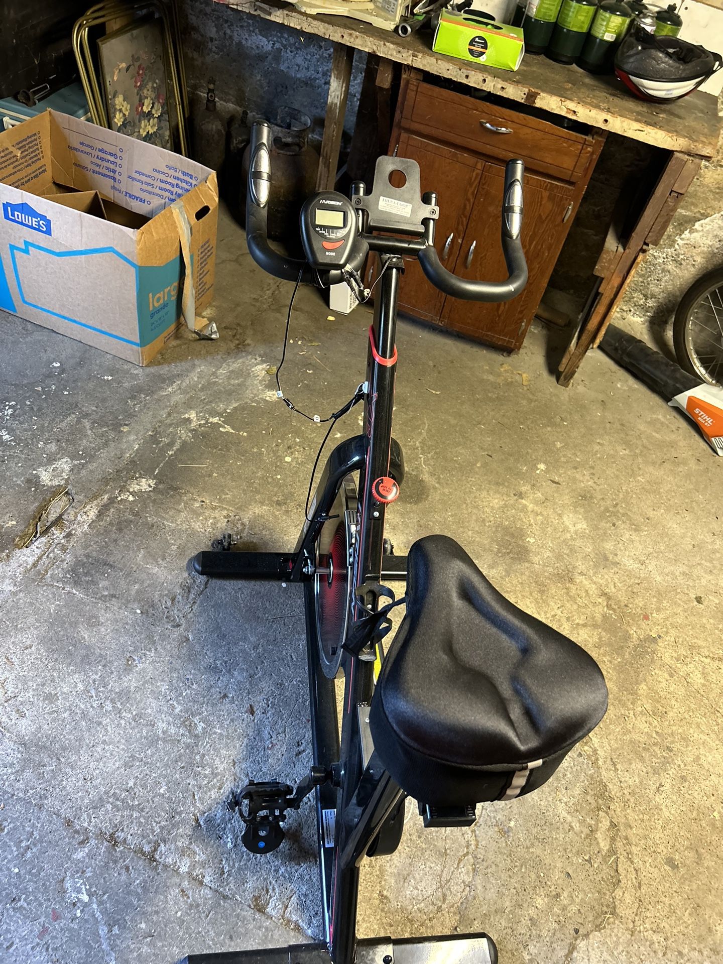 stationary fitness bike
