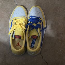 Travis Scott x Air Jordan 1 Retro OG SP Low Canary W Size 9 Woman's 