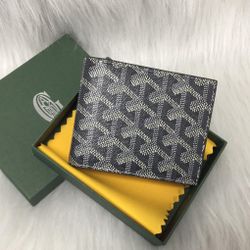 Goyard Victoire Wallet Grey