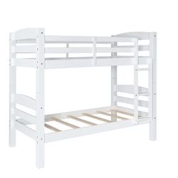 White Twin Bunk Beds