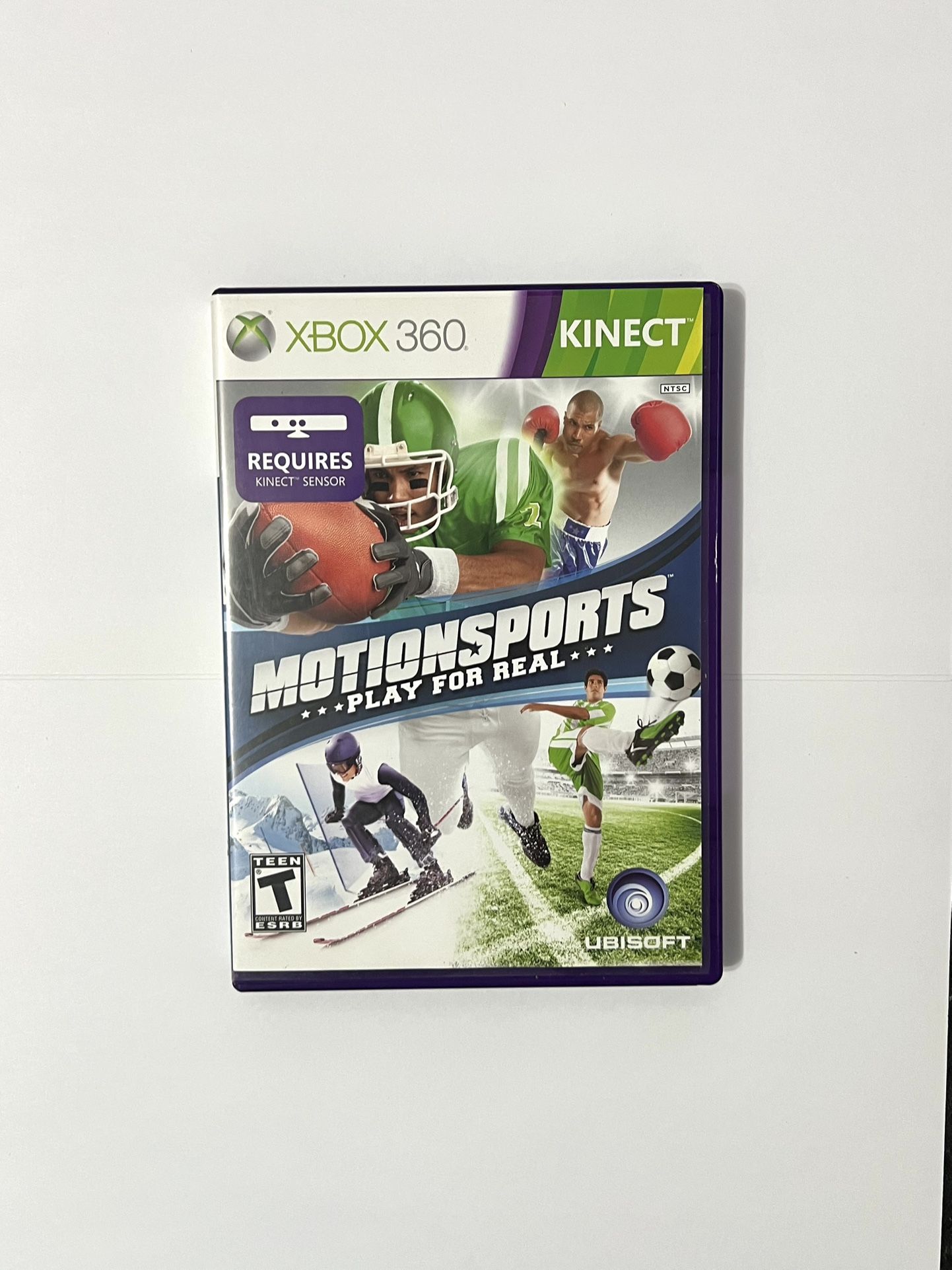 Motionsports Kinect  (Microsoft Xbox 360, 2010) Complete & Tested Video Game