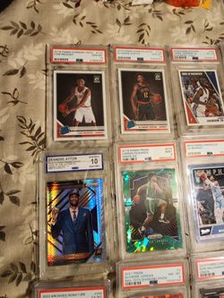PSA Graded NBA Basketball Card Lot