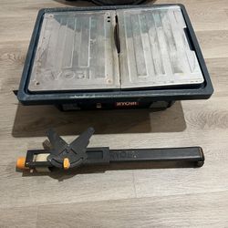 Ryobi wet tile saw 