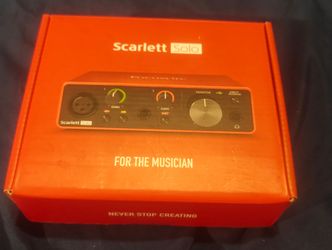 Focusrite Scarlett Solo audio interface 3rd Gen