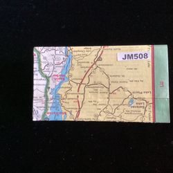 25% OFF Vintage Map Place Card Holder JM508