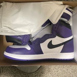 Air Jordan 1 Court purple 10 DS 