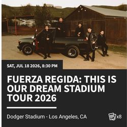 Fuerza regida tickets