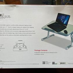 SIIG Adjustable Laptop Bed Desk For MacBook And PC