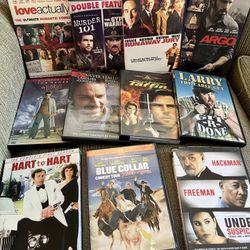 10 DVD’s,  Plus 1st Season of Hart To Hart $10