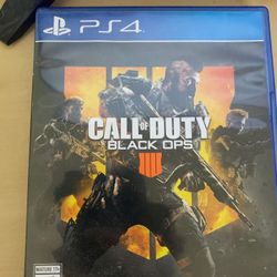 Call of duty black ops 4