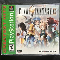 PS1- Final Fantasy IX game (4 Discs) 