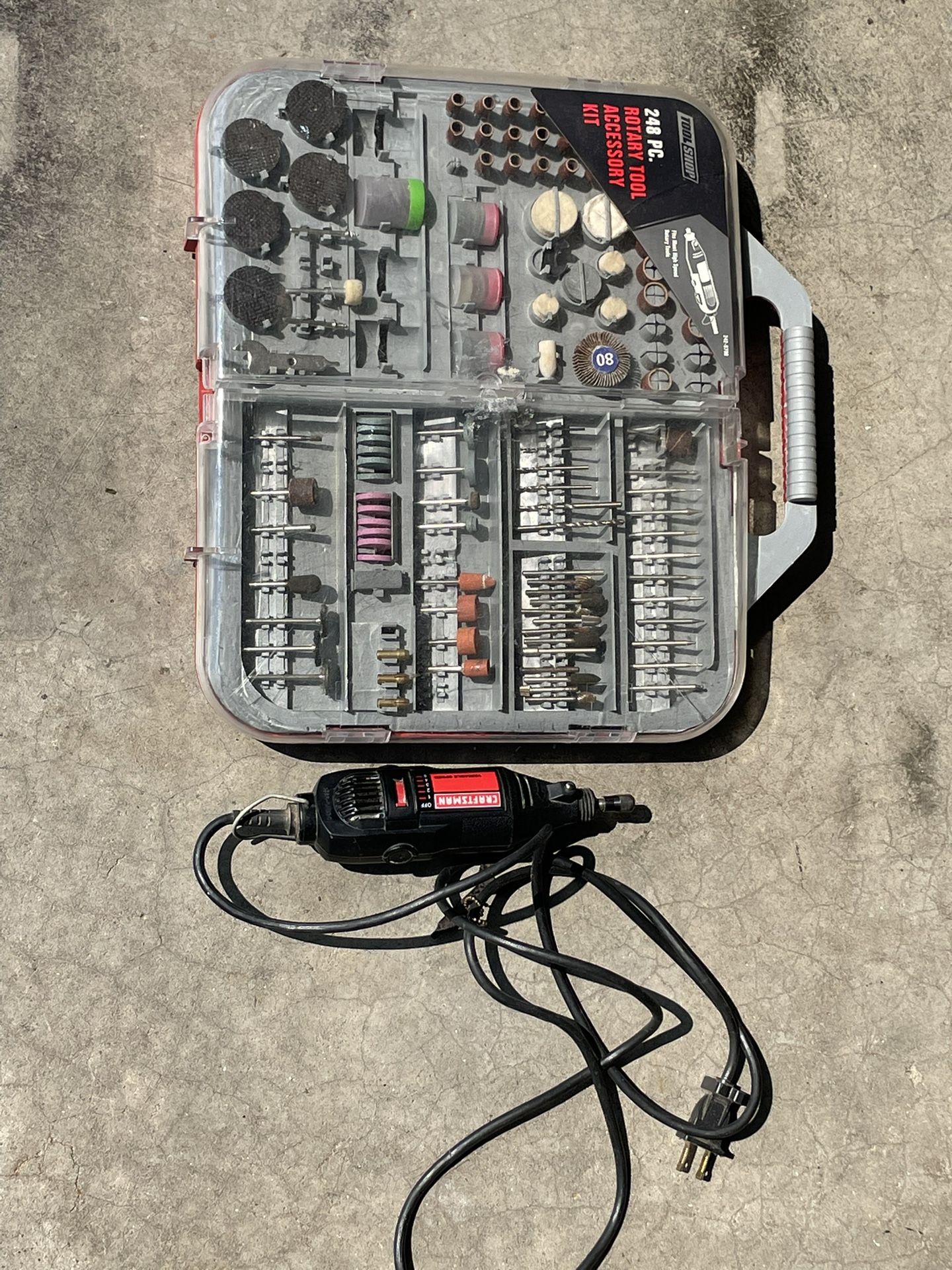 Craftsman Rotary Tool With Hundreds Of Accessories