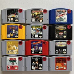 Nintendo 64. N64. $55-$105 Each 