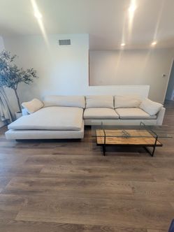 West Elm Wide Sectional $1,000