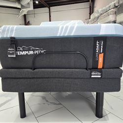 Adjustable Twin Xl Sizes Bed Whit Mattress