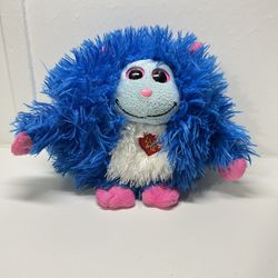 Ty Monstaz Jerry 6”  Animal Blue & Pink 
