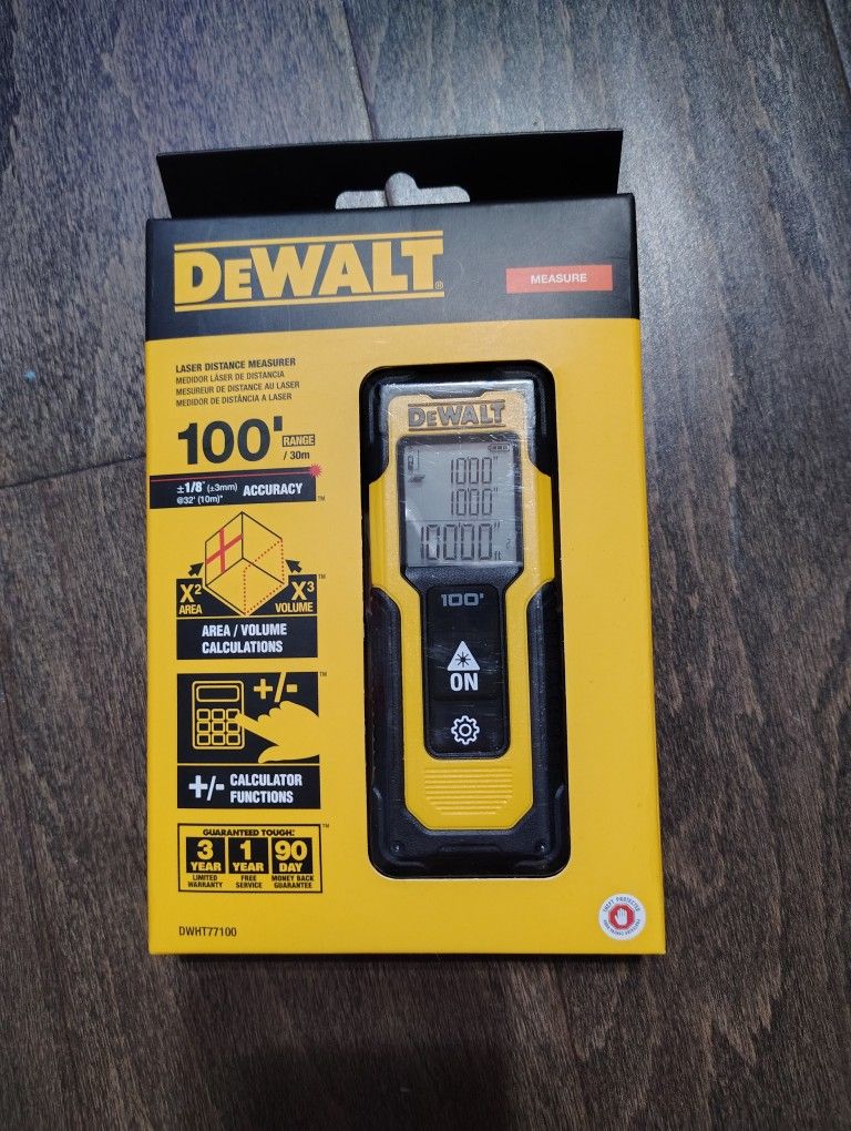 DeWalt Laser Distance Measurer $60 Obo