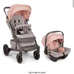 Nune pink Car Seat And Stroller 