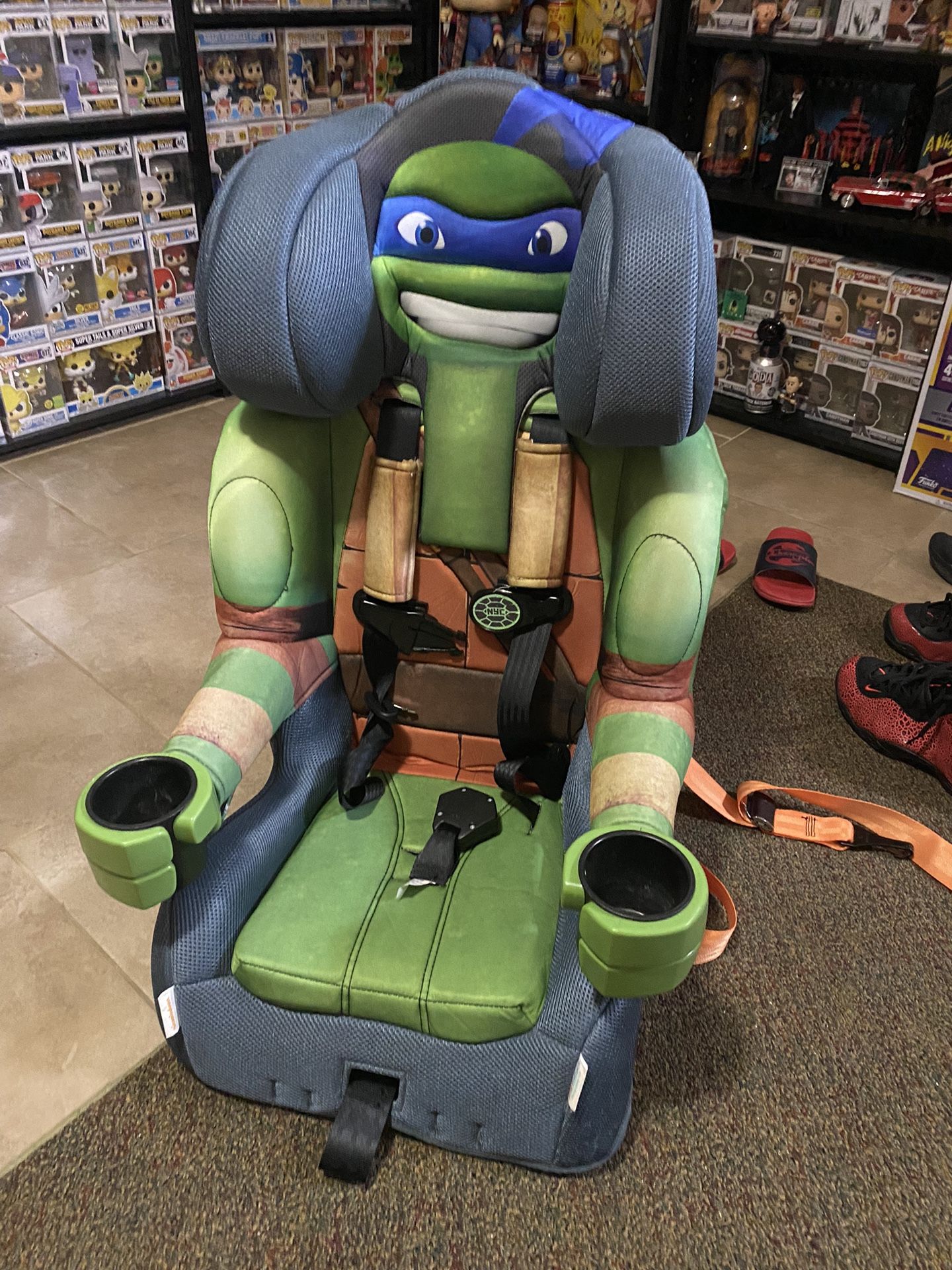 Ninja turtle booster car seat