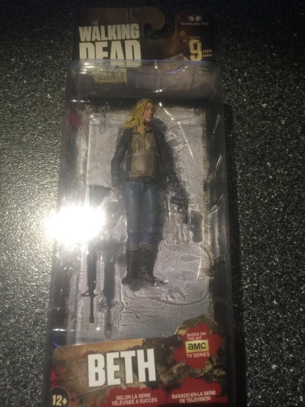 Beth Greene 6 inch action figure McFarlane Toys McFarlane Toys The Walking Dead TV Series 9