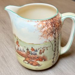 ROYAL DOULTON FOX HUNTING JOHN PEEL CREAMER