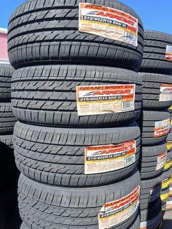 Tengo un set de llantas nuevas 215 40 18 de la marca arroyo