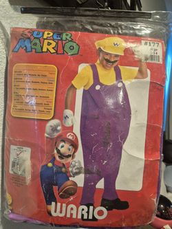 SUPER MARIO WARIO Costume Kids