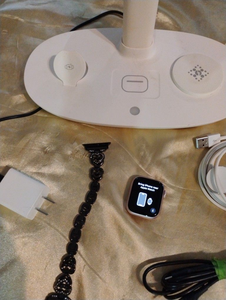 Apple Watch Series 9 41mm* and Watch Band, Charging Stand, Charger