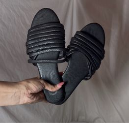 Black sandals