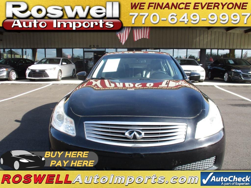 2009 Infiniti G Sedan